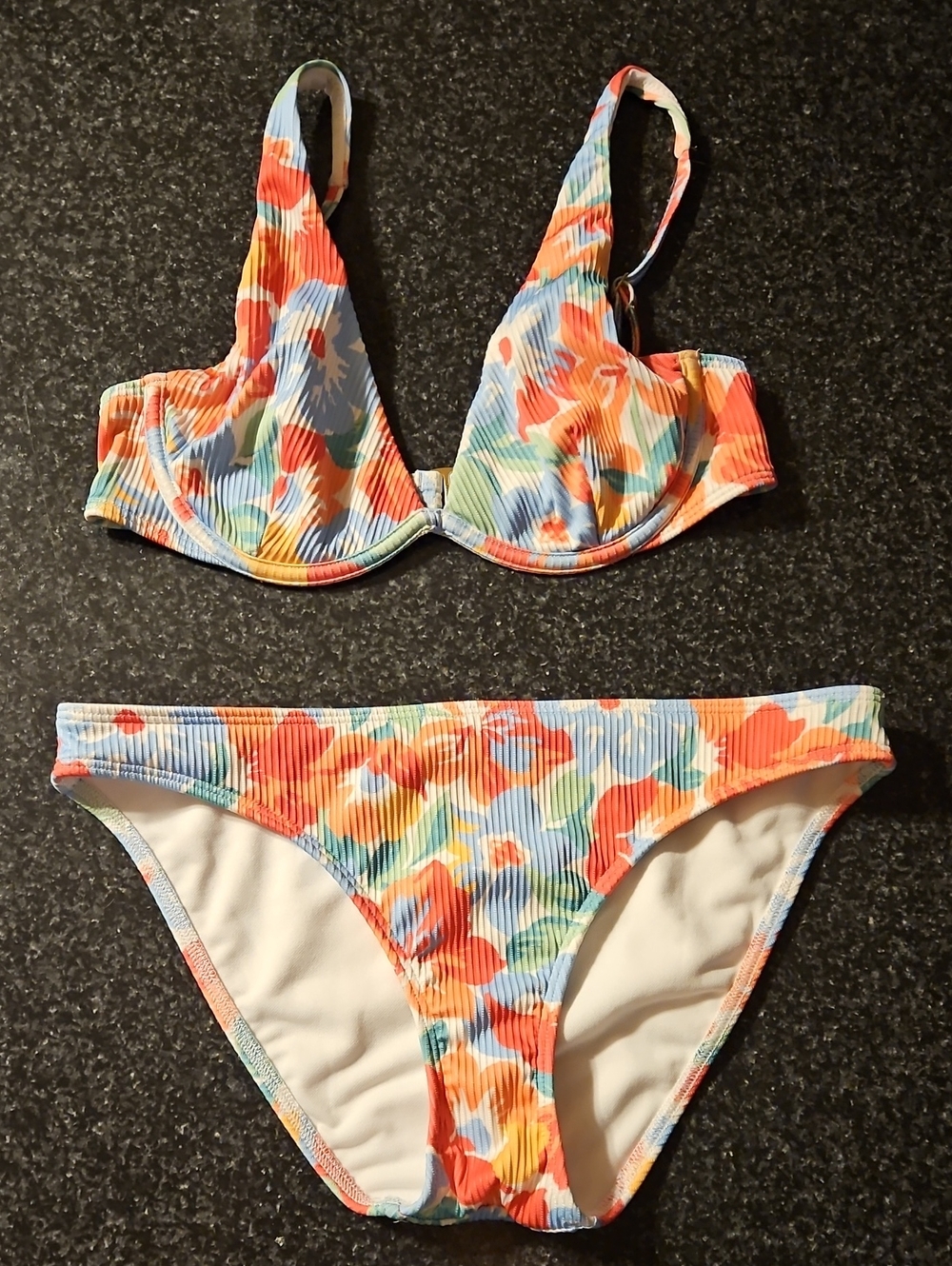 Hollister Ribbes Flower Bikini